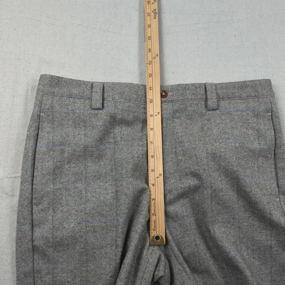 Orvis Pants Mens 34x31 Gray Wool Cashmere Office Preofesional Signature